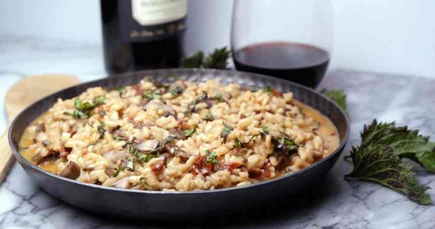 40 Days of Clear Consuming: Mushroom Leek Risotto
