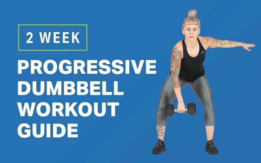 2-Week Progressive Dumbbell Exercise Information