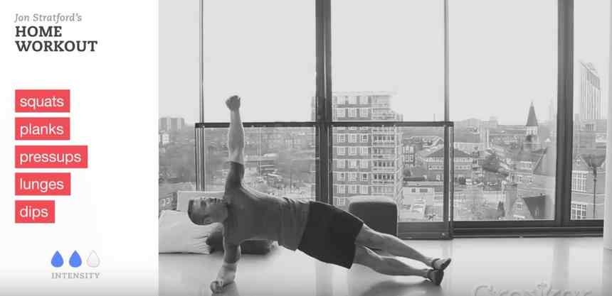 5-Transfer Body weight Routine